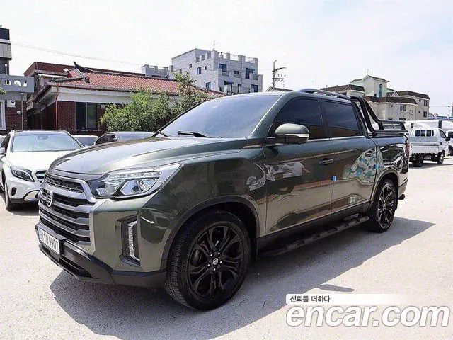 Ssangyong The New Rexton Sport 2022 Темно-зеленый из Кореи