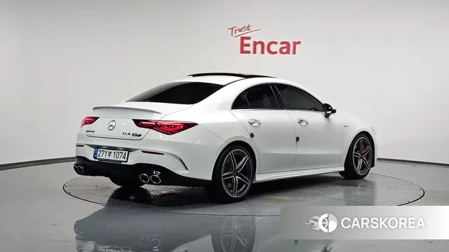 Mercedes-Benz CLA-Class C118 2021 Белый из Кореи