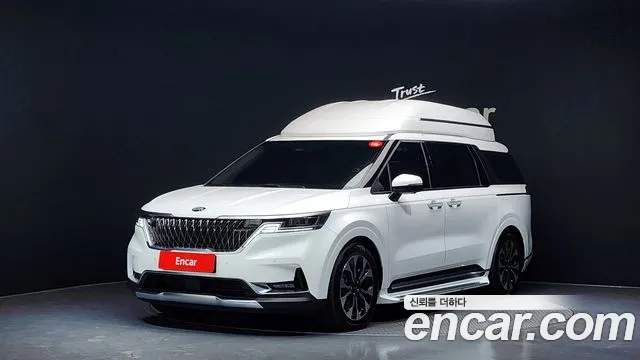 Kia Carnival 4th generation 2021 Белый из Кореи