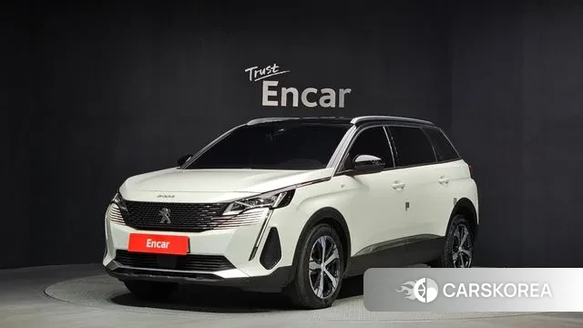 Peugeot 5008 second generation 2021 Белый из Кореи