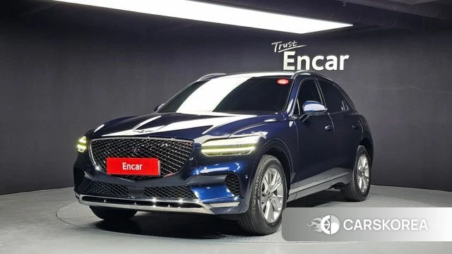 Genesis GV70 2021 Синий из Кореи