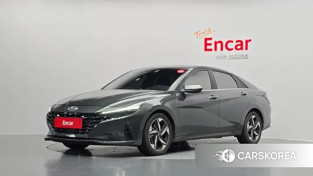 Hyundai Avante (CN7) 2022 Серый из Кореи