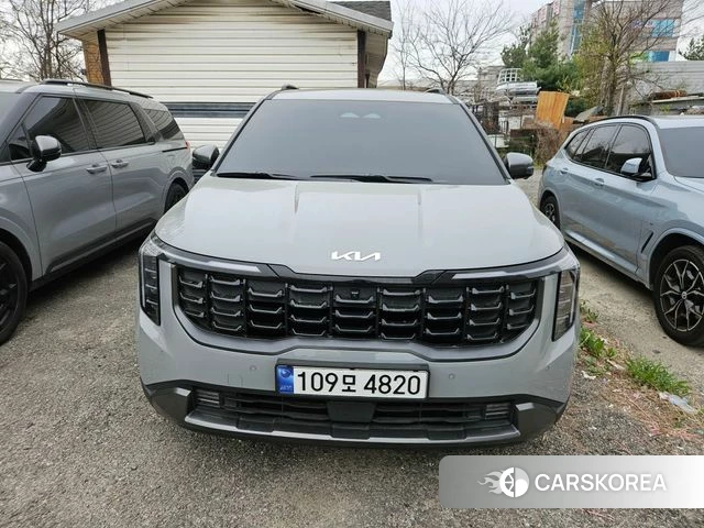 Kia The New Carnival 4th Generation 2024 Серый из Кореи