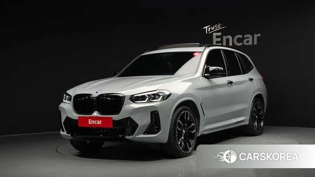 BMW X3 (G01) 2024 Светло-серебряный цвет из Кореи