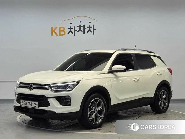 Ssangyong Beautiful Korando 2019 Белый из Кореи