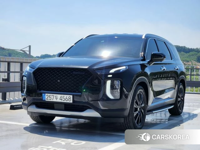 Hyundai Palisade 2021 Черный из Кореи