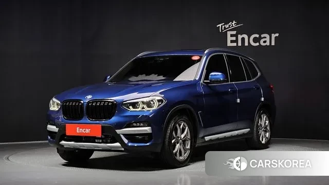 BMW X3 (G01) 2021 Синий из Кореи