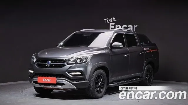 Ssangyong Rexton Sports 2021 Серый из Кореи