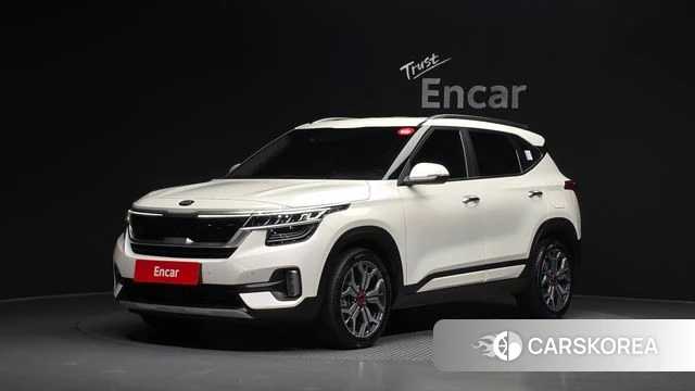 Kia Seltos 2021 Белый из Кореи