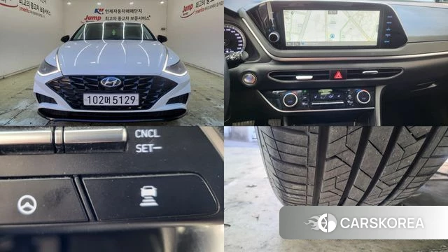 Hyundai Sonata (DN8) 2022 Белый из Кореи