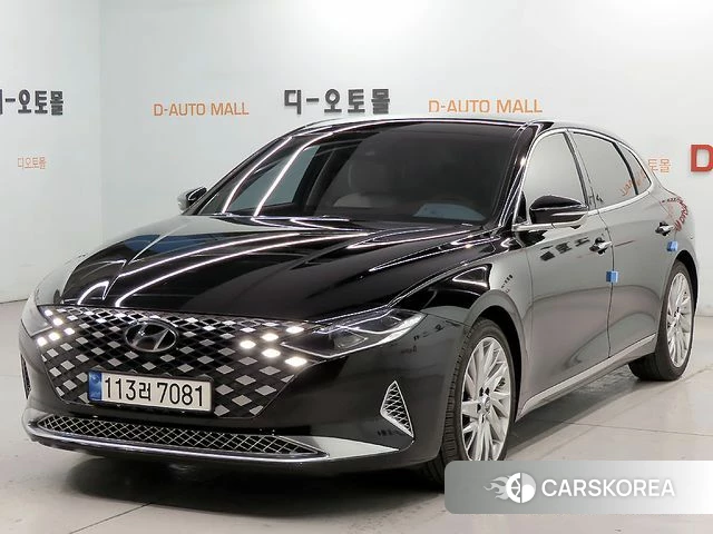 Hyundai The New Grandeur IG 2022 Черный из Кореи
