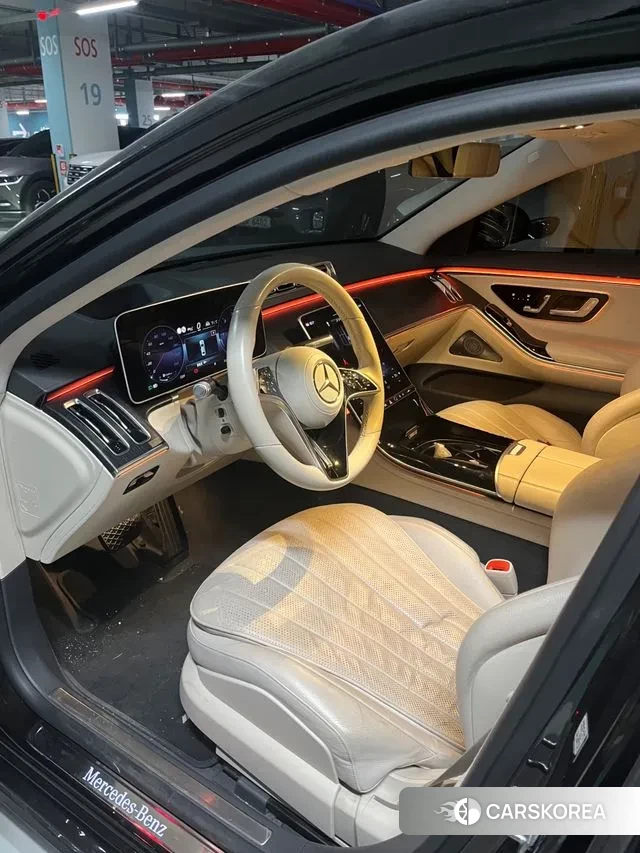 Mercedes-Benz S-Class W223 2021 Черный из Кореи