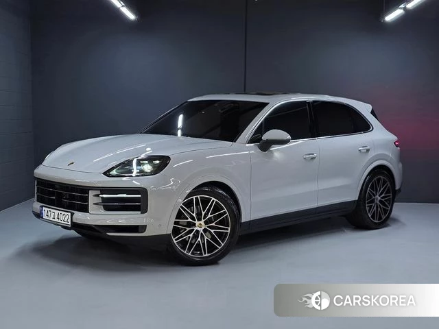 Porsche Cayenne (PO536) 2024 Серебристо-серый из Кореи