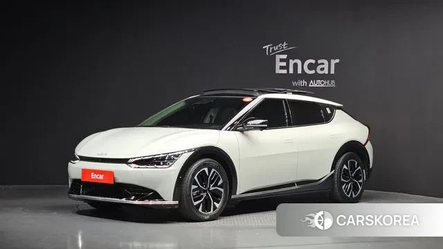 Kia EV6 2021 Жемчужный цвет из Кореи