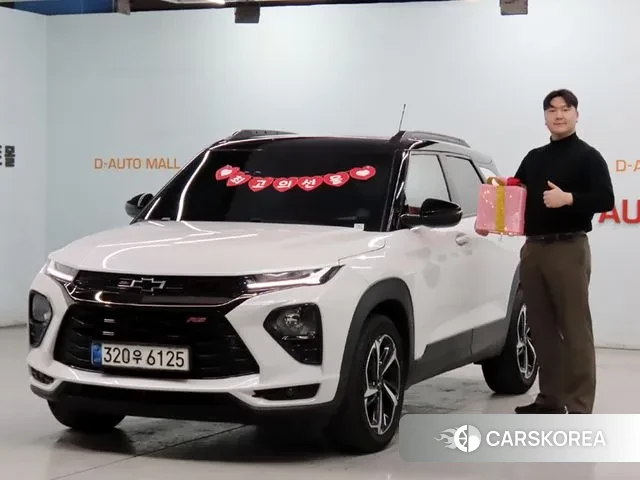 Chevrolet (GM Daewoo) Trailblazer 2020 Белый из Кореи