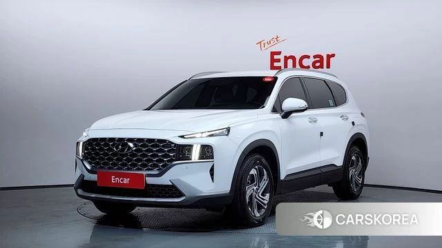 Hyundai The New Santa Fe 2021 Белый из Кореи