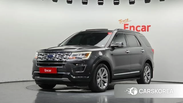 Ford Explorer 2019 Серый из Кореи