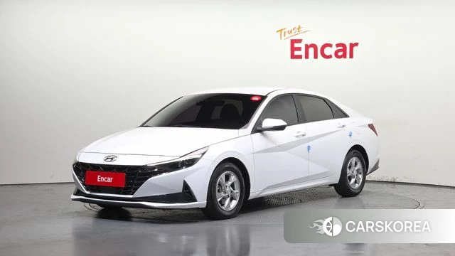 Hyundai Avante (CN7) 2020 Белый из Кореи