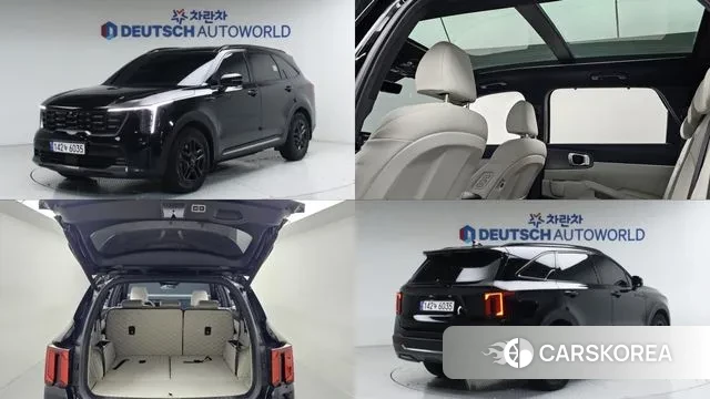 Kia The New Sorento 4th Generation 2024 Черный из Кореи