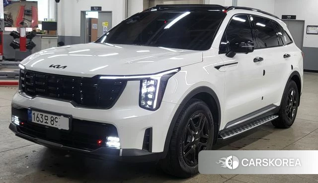 Kia The New Sorento 4th Generation 2024 Белый из Кореи