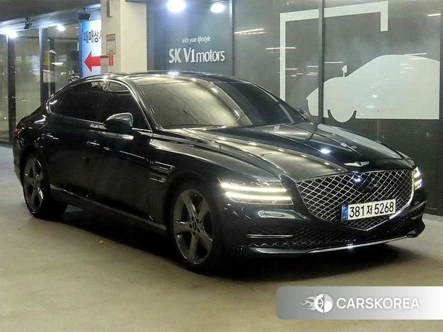 Genesis G80 (RG3) 2021 Синий из Кореи