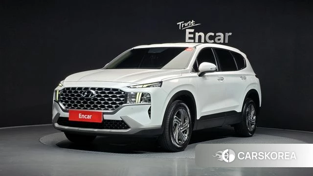 Hyundai The New Santa Fe 2021 Белый из Кореи
