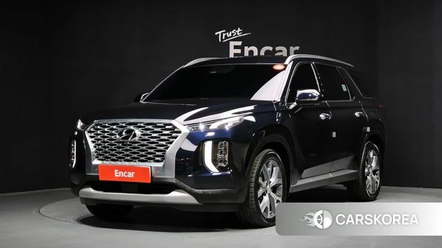 Hyundai Palisade 2021 Синий из Кореи