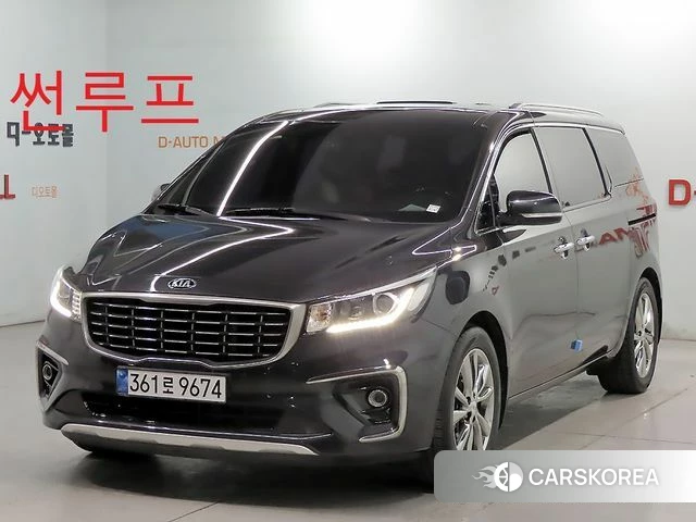 Kia The New Carnival 2019 Серый из Кореи