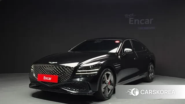 Genesis G80 (RG3) 2021 Черный из Кореи