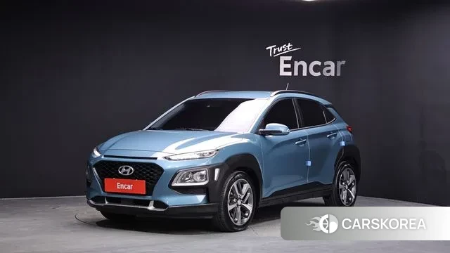 Hyundai Kona 2018 Синий из Кореи