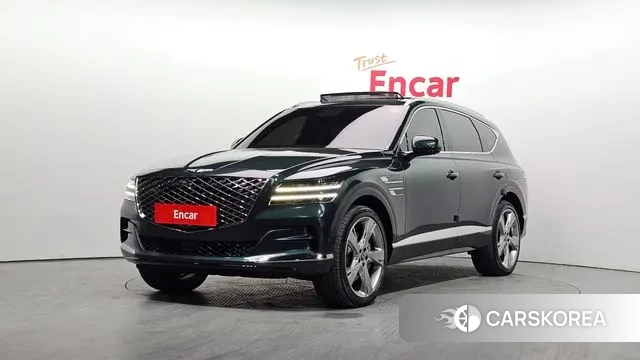 Genesis GV80 2021 Темно-зеленый из Кореи