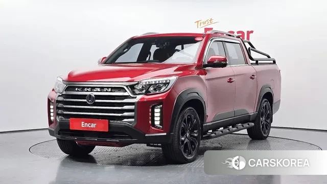 Ssangyong The New Rexton Sports Cannes 2021 Красный из Кореи