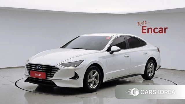 Hyundai Sonata (DN8) 2020 Белый из Кореи