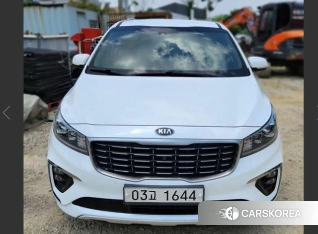 Kia The New Carnival 2018 Белый из Кореи