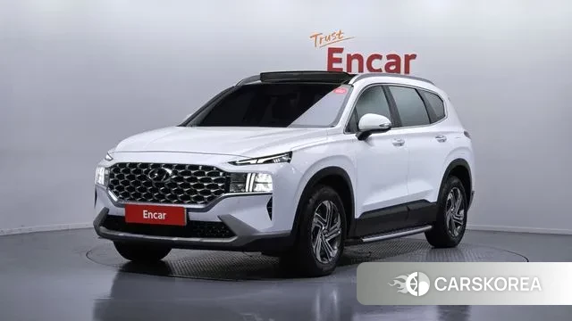 Hyundai The New Santa Fe 2021 Белый из Кореи