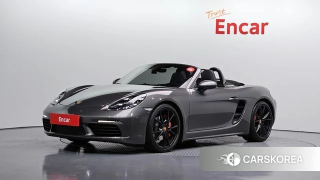 Porsche 718 Boxster 2020 Серый из Кореи