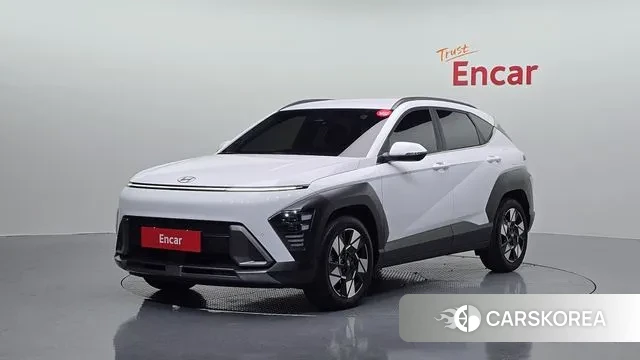 Hyundai Kona Hybrid (SX2) 2023 Белый из Кореи