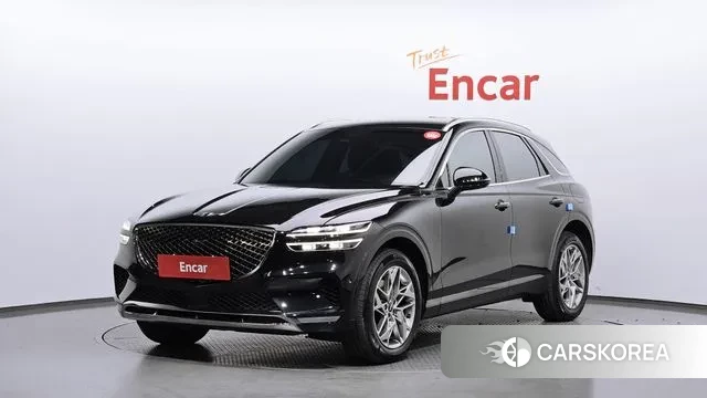 Genesis GV70 2021 Черный из Кореи