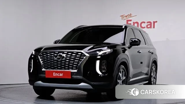 Hyundai Palisade 2019 Черный из Кореи