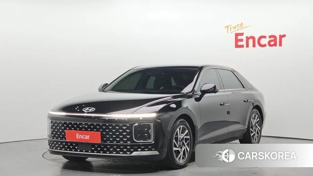 Hyundai Grandeur Hybrid (GN7) 2023 Черный из Кореи