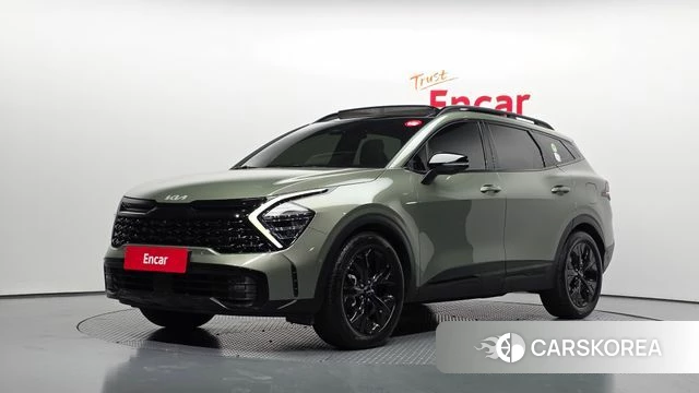 Kia Sportage 5th Generation 2023 Зеленый из Кореи