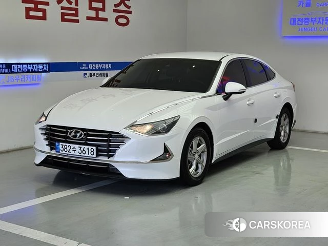 Hyundai Sonata (DN8) 2019 Белый из Кореи