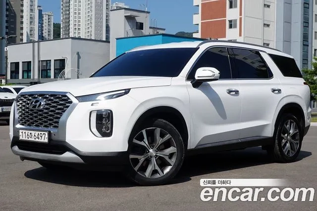 Hyundai Palisade 2022 Белый из Кореи