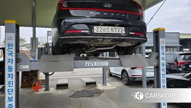 Hyundai Sonata (DN8) 2021 Черный из Кореи