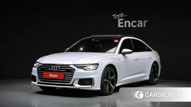 Audi A6 (C8) 2020 Белый из Кореи