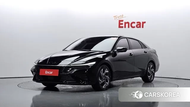 Hyundai The New Avante (CN7) 2025 Черный из Кореи