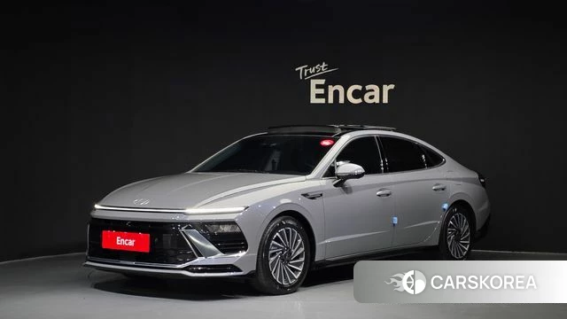 Hyundai Sonata D Edge Hybrid (DN8) 2024 Серебристо-серый из Кореи