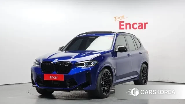 BMW X3M (G01) 2024 Синий из Кореи