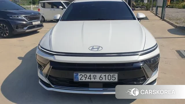 Hyundai Sonata D Edge (DN8) 2023 Белый из Кореи
