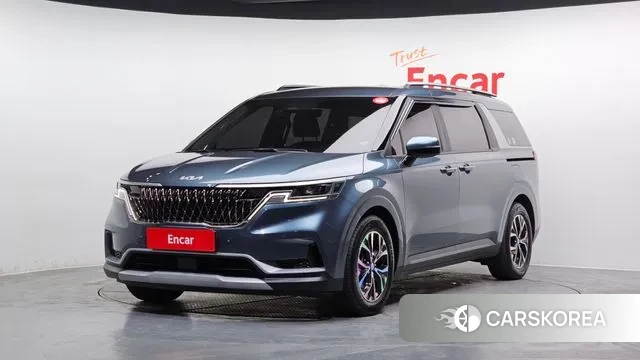 Kia Carnival 4th generation 2022 Небесно-голубой из Кореи